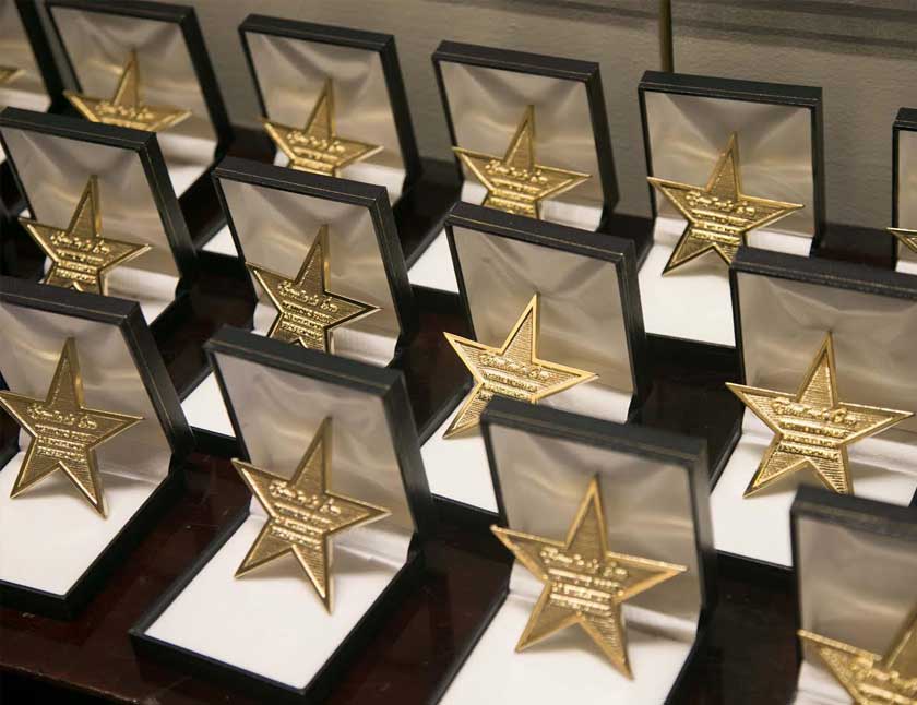 detective Mutuo Excelente Premio Estrella de Oro a la excelencia profesional – Escuela de inteligencia